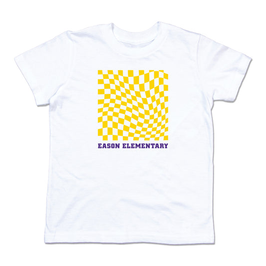 Geometric Print - Eason Elementary Kids T-Shirt